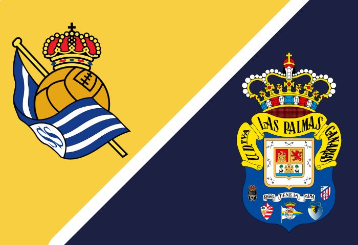 Real Sociedad vs Las Palmas on us and uk tv