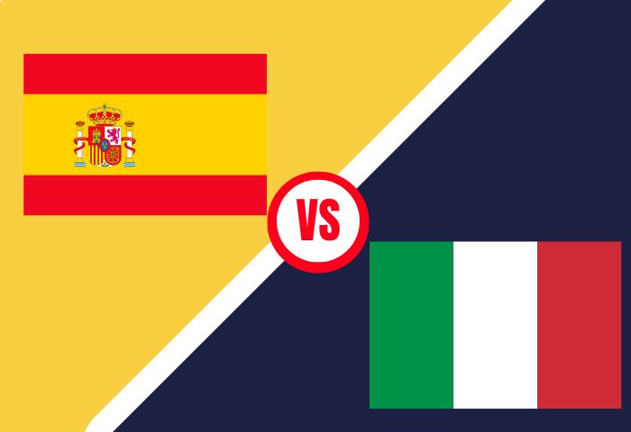 Spain vs Italy on US TV