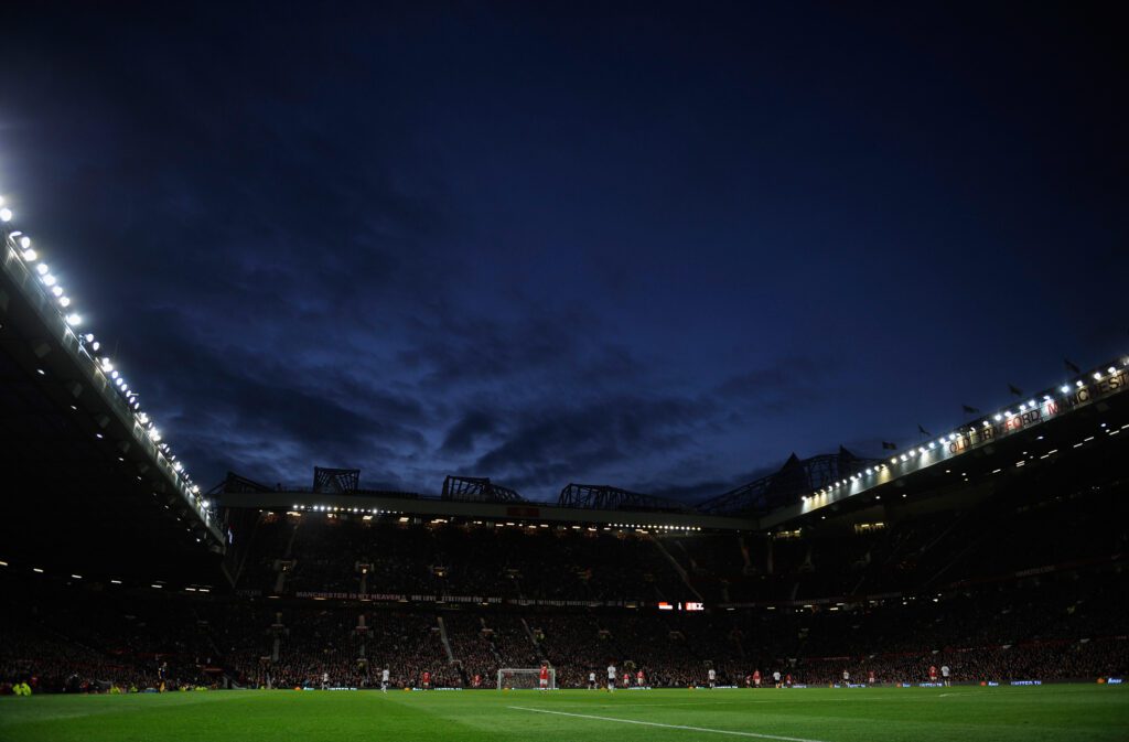 Old Trafford Stadium Night Wallpapers